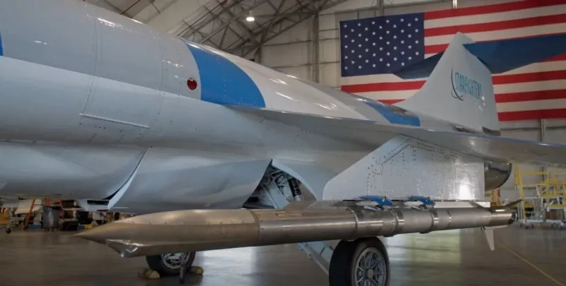 موتور رم جت هایپرسونیک GE | پرواز با سرعت ماخ ۵ 2 آزمایش موتور ATLAS روی F-104 – نصب موتور رمجت روی جنگنده F-104 برای تست پروازی