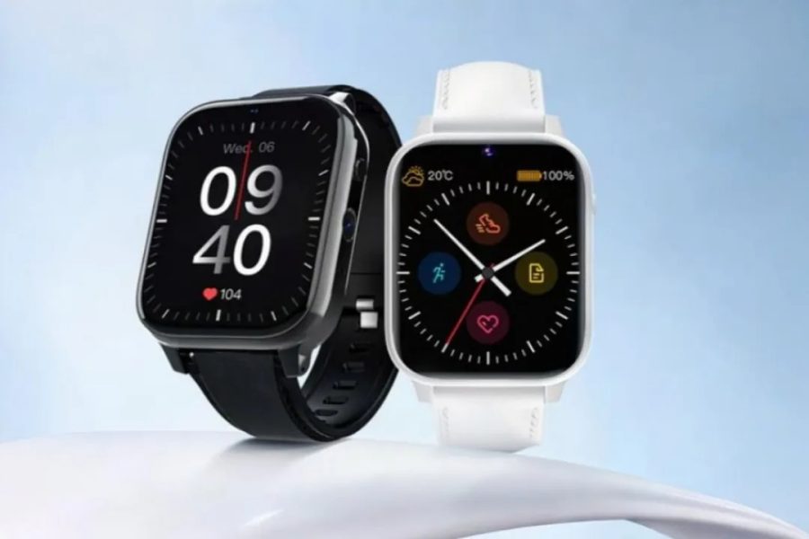 ساعت هوشمند Rogbid Z10 با صفحه نمایش روشن که رابط کاربری اندروید را نمایش می‌دهد.