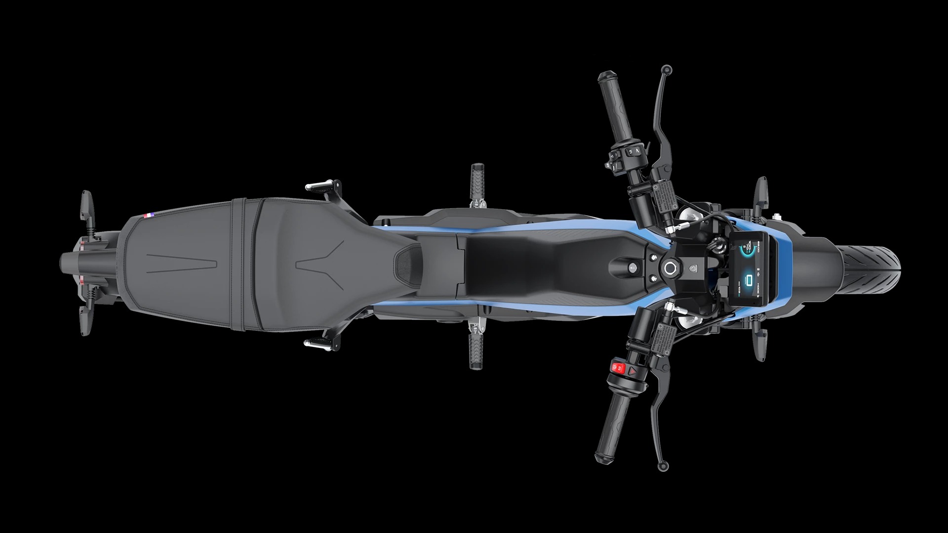 احیای موتورسیکلت کلاسیک پژو ۱۰۳ برقی با فناوری مدرن شهری 2 ساختار شاسی پژو ۱۰۳ برقی، شامل فریم آلومینیومی یکپارچه (مونونوکوک) و بازوی تکطرفه چرخ عقب