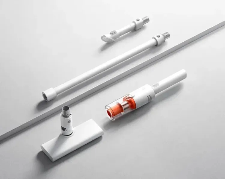 جاروبرقی دستی شیائومی میجیا سبکوزن و قدرتمند 2 نمایی نزدیک از قدرت مکش جاروبرقی سبکوزن شیائومی میجیا در جمعآوری گرد و غبار.