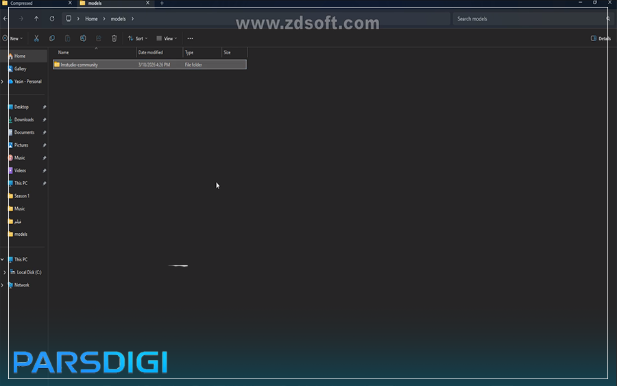 آموزش گام به گام و تصویری نصب LM Studio