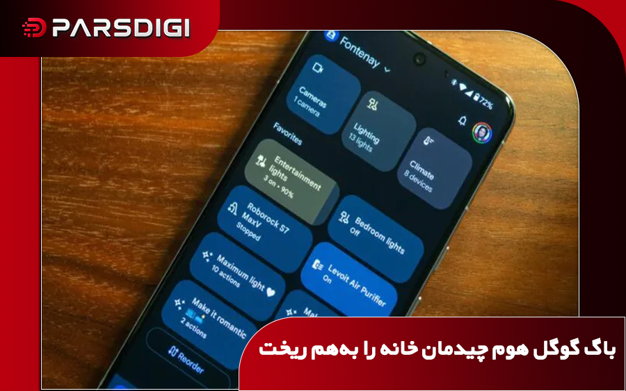 باگ اپلیکیشن Google Home باعث انتقال چراغ‌ها، پریزها و دستگاه‌های هوشمند از اتاق‌های تعریف‌شده به بخش Linked to you شده است.